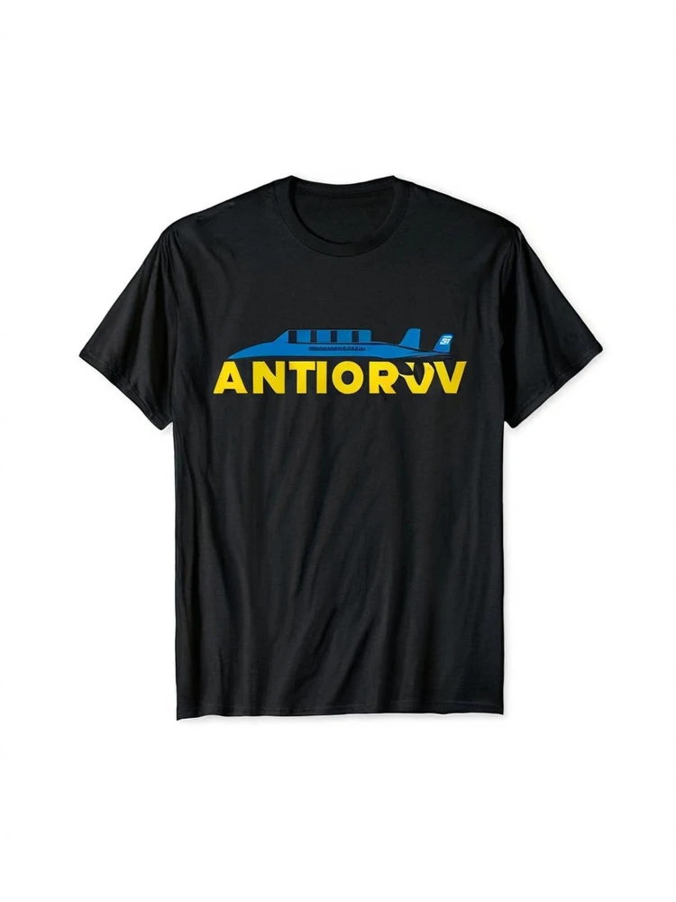 

Antonov An-225 Mriya Cargo Plane Graphic design -100% cotton summer short sleeve O-neck casual printed men's T-shirt.