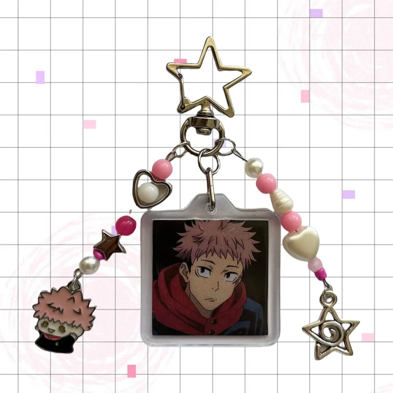 Handmade Jujutsu Inspired Keychains, Gojo Accessories