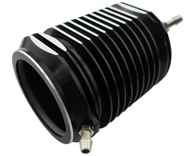 Hot Racing DCB36WC01 Black Alum. 36mm Full Coverage Water Cooling Jacket for Traxxas DCB M41 & Spartan TRA5760