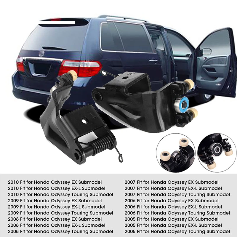 

924-128 924-129 72561SHJA21 72521SHJA21 FOR Honda Odyssey 05-10 Sliding Door Roller Assembly Dorman