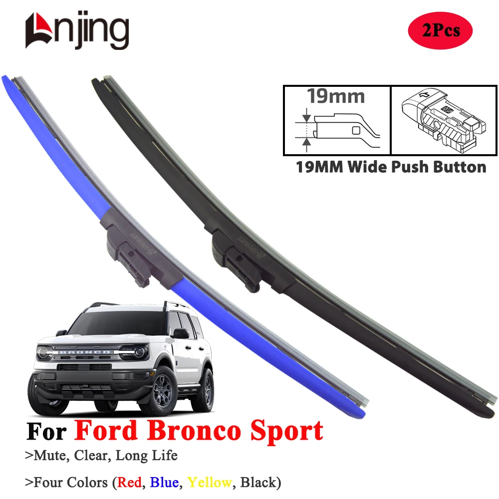 

LNJING Hybrid Car Wipers For Ford Bronco Sport 2021-Now