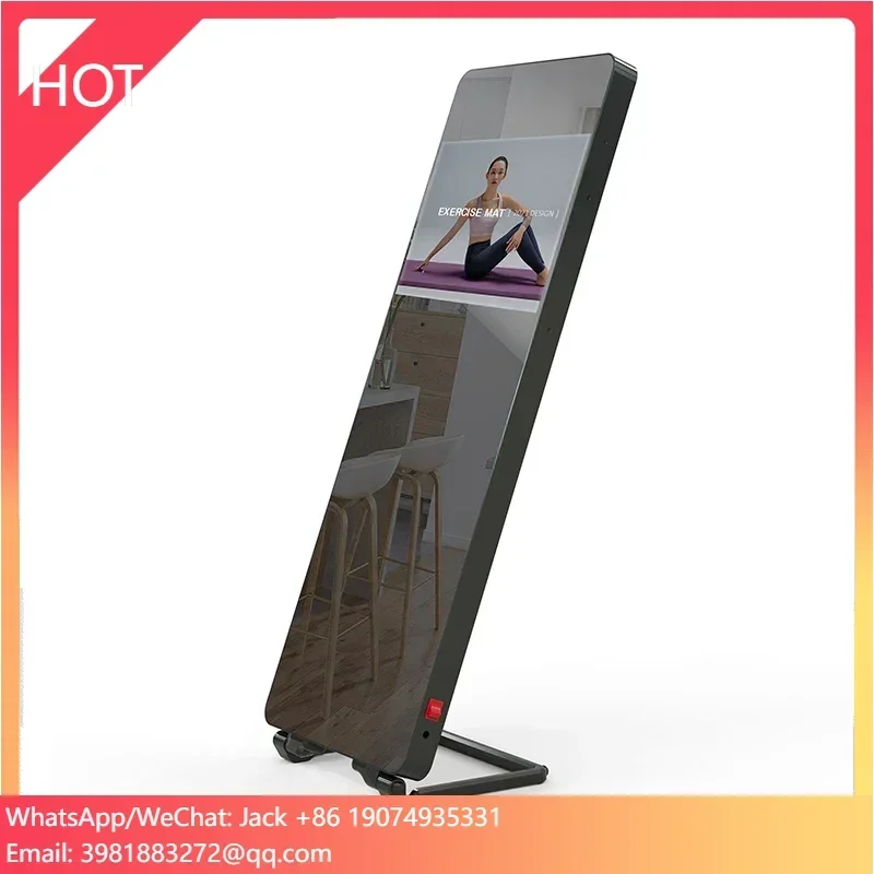 Magic Mirror Sport Floor Wall Exercise Workout Mirror Smart home equipment Electric
