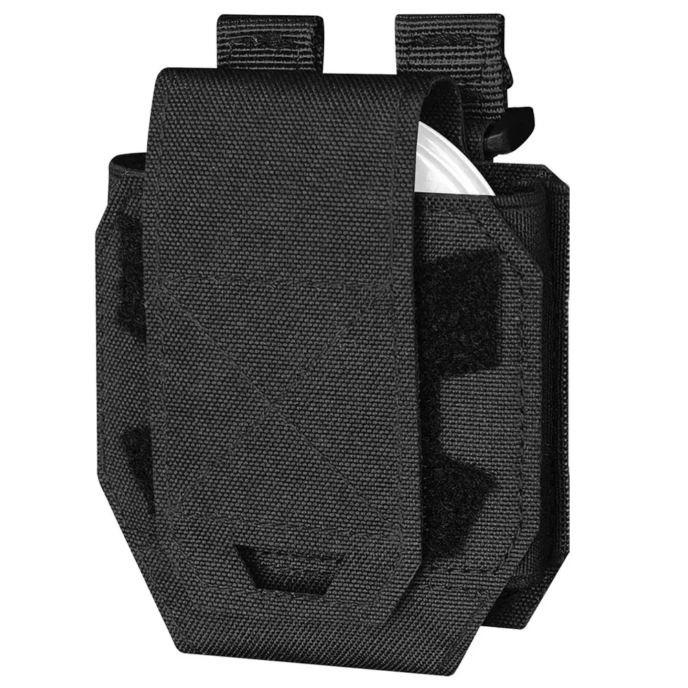 Handcuff Pouch MOLLE Shackles Holder Quick Draw Universal Holster Chain Cuffs Cover Belt Gear Pouch for Duty Use