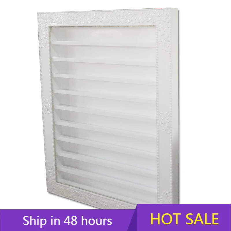 

YTYIN Wholesale Nail Salon Nail Display Equipment Salon Furniture LED Light Nail Polish Display Stand