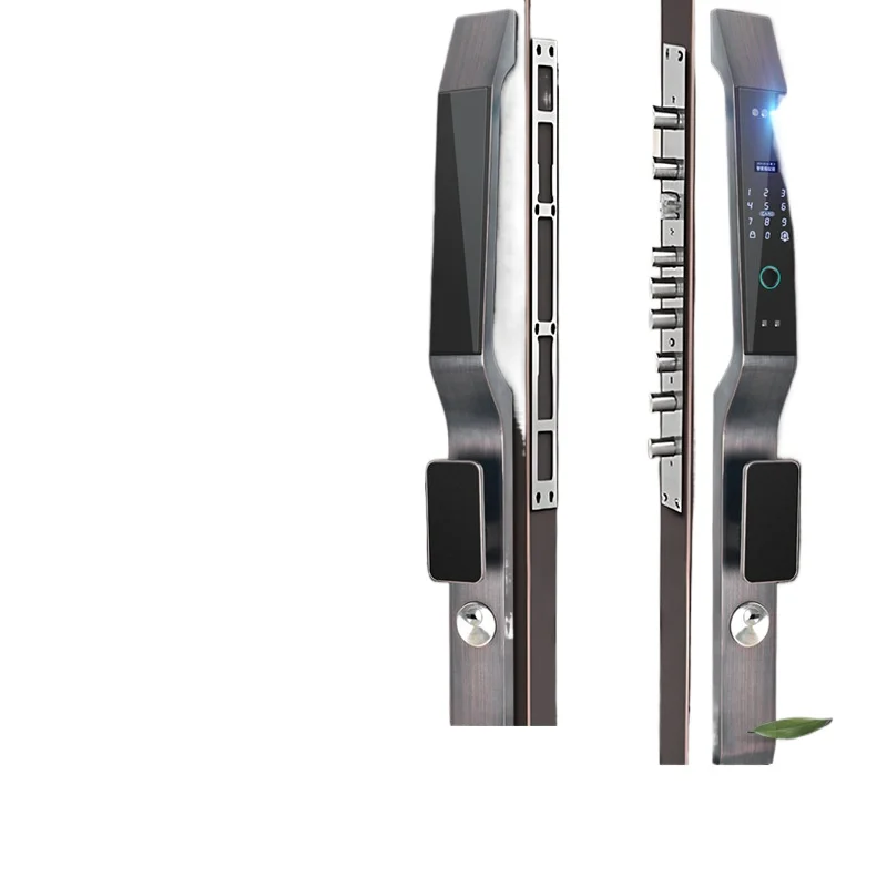 

Smart Door Lock for Villa Main Entrance Double Doors with Face Recognition Intercom Surveillance Fingerprint Password