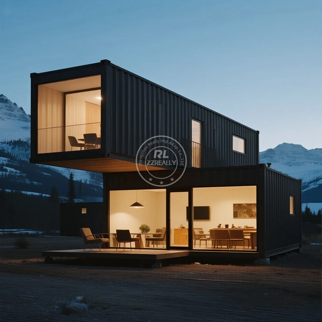 

Дом из оцинкованной стали длиной 20 футов. Быстрособранный дом. Сборный дом с рамой. Легко удобный дом.