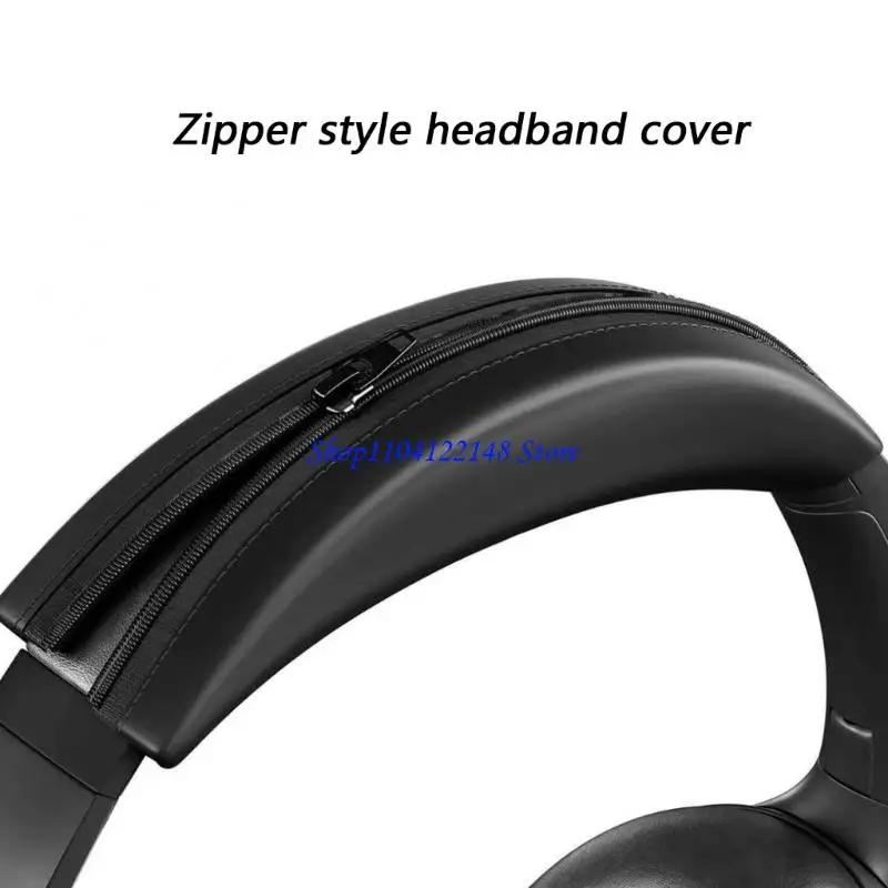P9FA Flexible Headphone Headband Cover Soft Washable Headbeam Pad Sleeve for EH500 Headphone Repalcement Repair