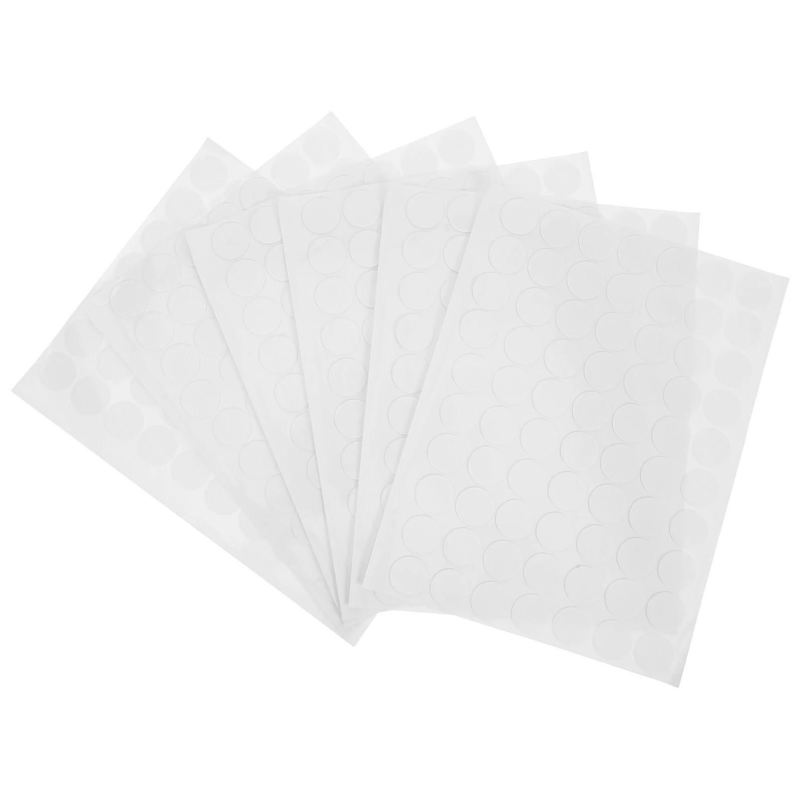 

Round Acrylic Sticker Adhesive Pads Double Sided Transparent Removable Tape for Cup DIY Decor Clear Strong Bonding Easy