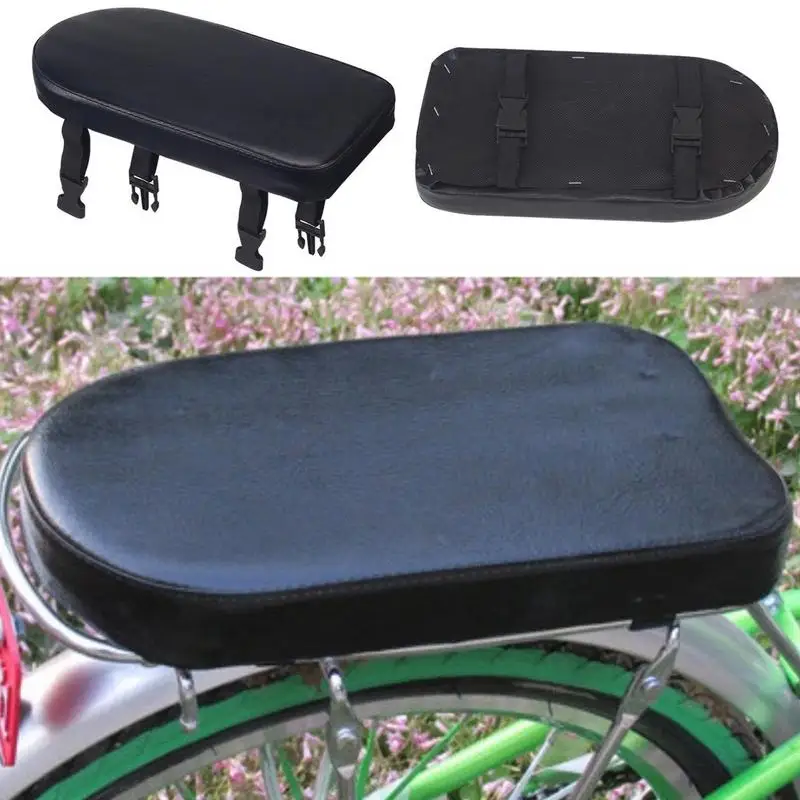 Bicycle Rear Seat Cushion Mountain Bike Rear Rack Seat Cushion Universals Manned Comfortable Saddle Bicycle Accessories