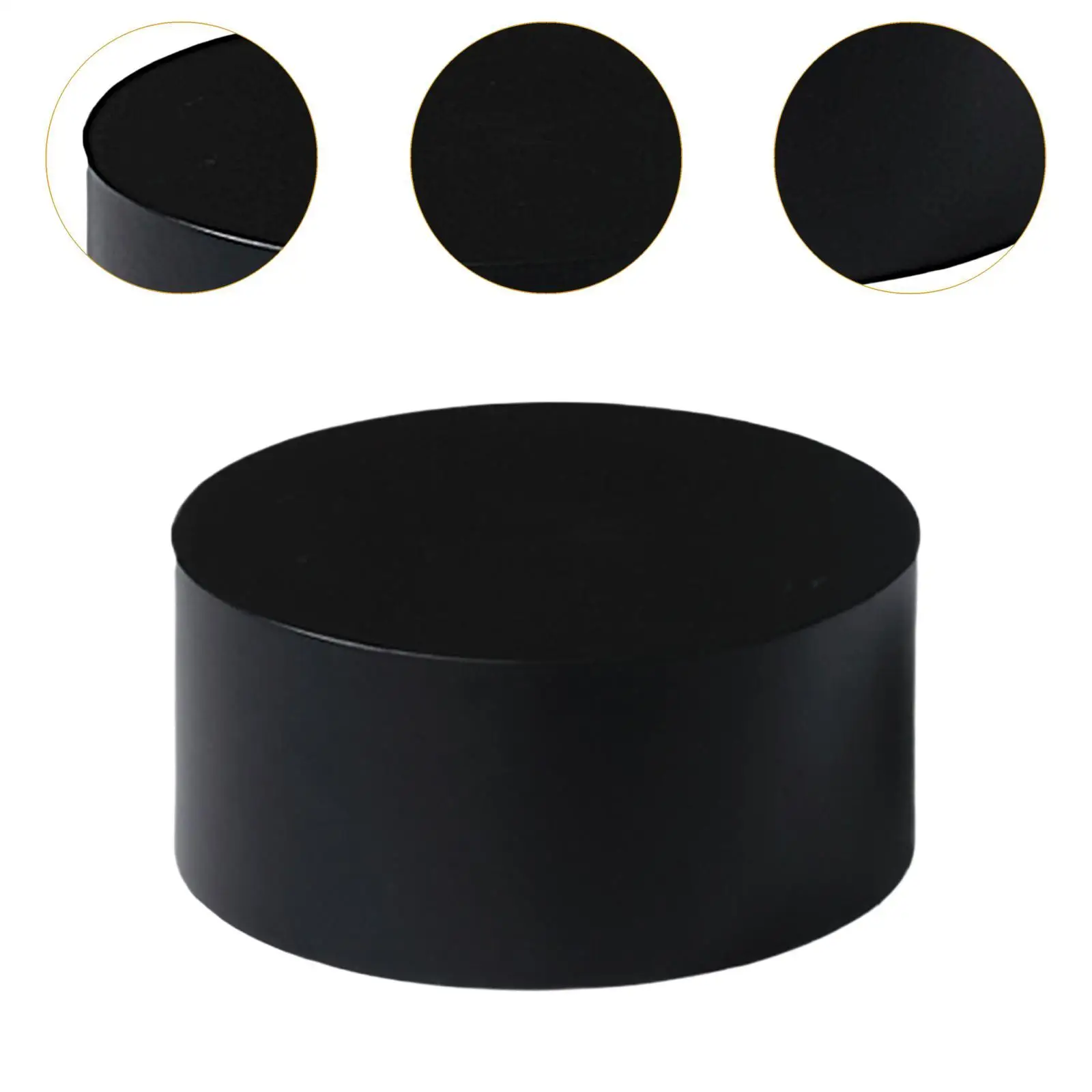 Picture 6: Statue Heightening Base Tabletop Round Base Acrylic Base Multiuse Display Stand for Commercial Use Store Bedroom Cafe Show