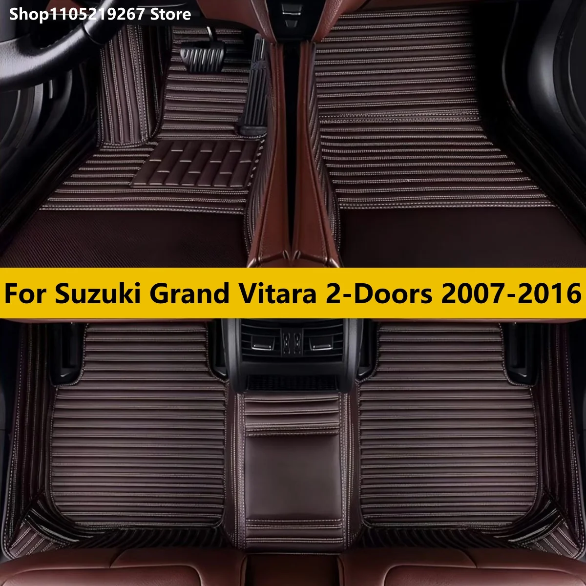 

Двухдверные автомобильные коврики для Suzuki Grand Vitara 2007 2008 2009 2010 2011 2012 2013 2014 2015 2016 аксессуары de auto