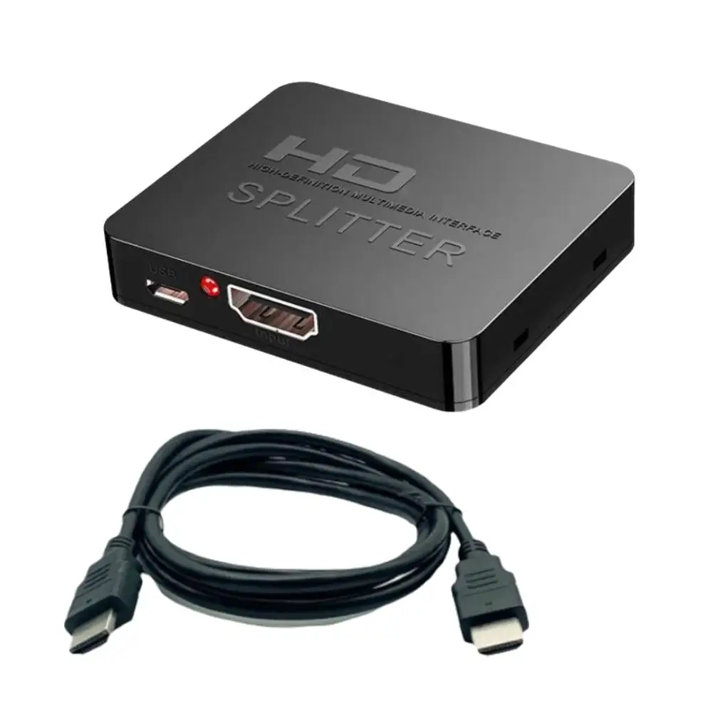 Splitter, 4k Mini Model, One In And Two Out Crossovers, Point Four High-definition Same The Screen One Video, On K7y0