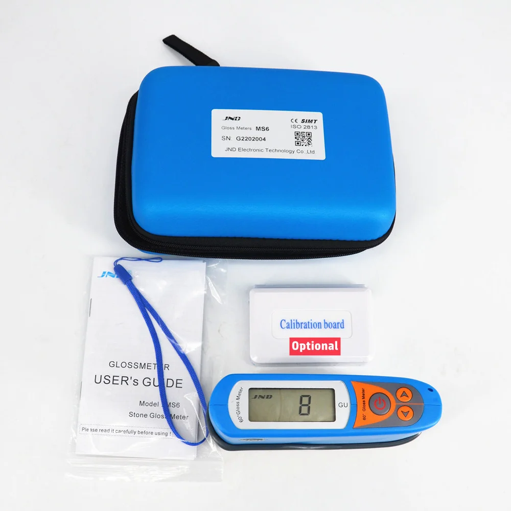 Imagem -06 - Brilho Medidor de 60 Graus Pedra Granito Mármore Glossmeter para 199gu Gama Artificial Loja Superfície Brilho Brilho Tester Ms6