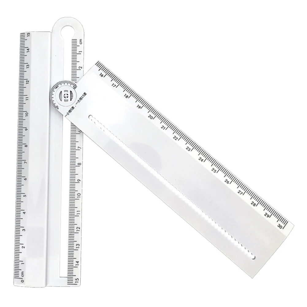 Multifunction Drawing Ruler Mathematics Geometric Measuring Drafting Teaching Rulers DIY Drawing Measuring Tool