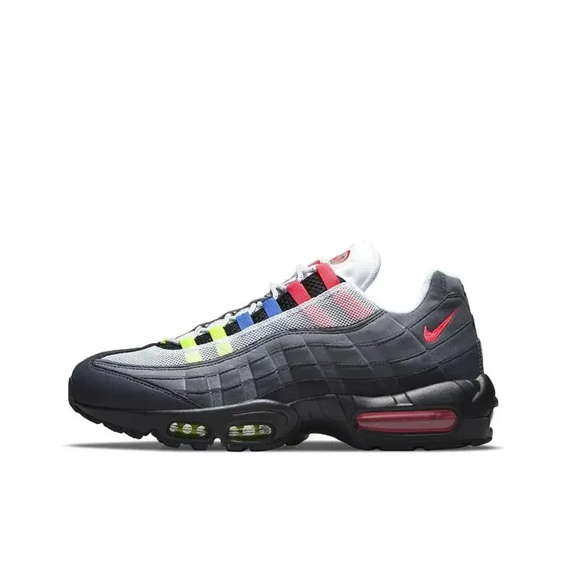 Nike Air Max 95 Original Retro Men Women Running Shoes Low-top Anti-slip Shock Absorption Sneakers Classic Casual