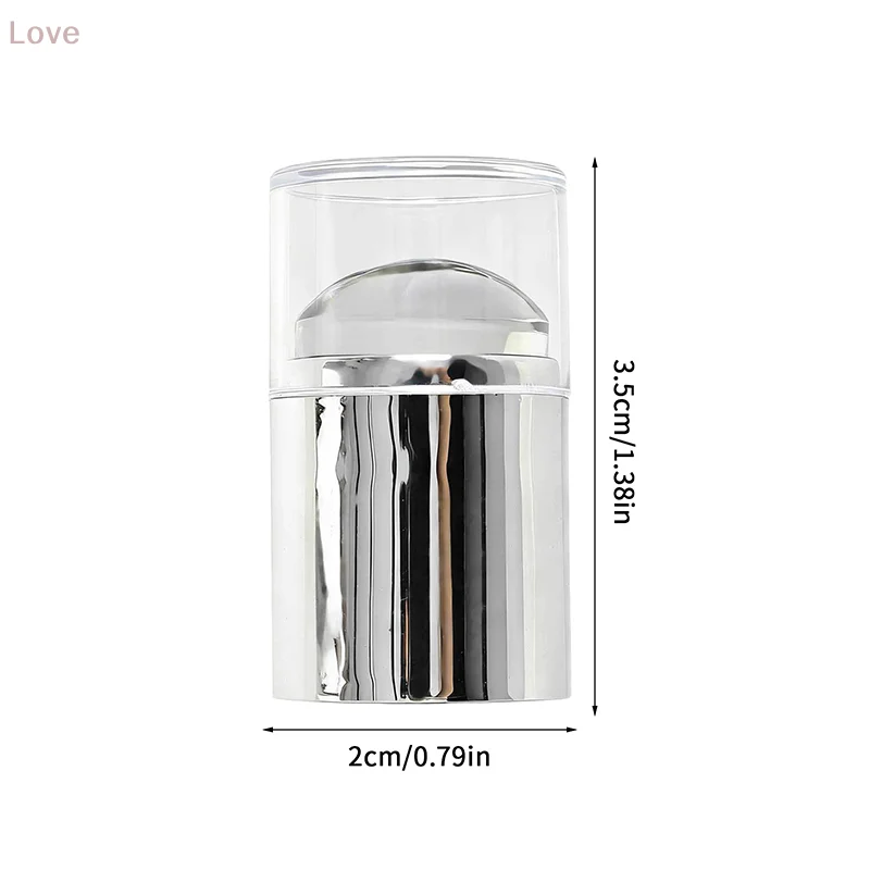 [L&P] ختم أظافر من السيليكون الجيلي مع قوالب شفافة مكشطة ختم لختم أدوات مانيكير الطباعة البولندية