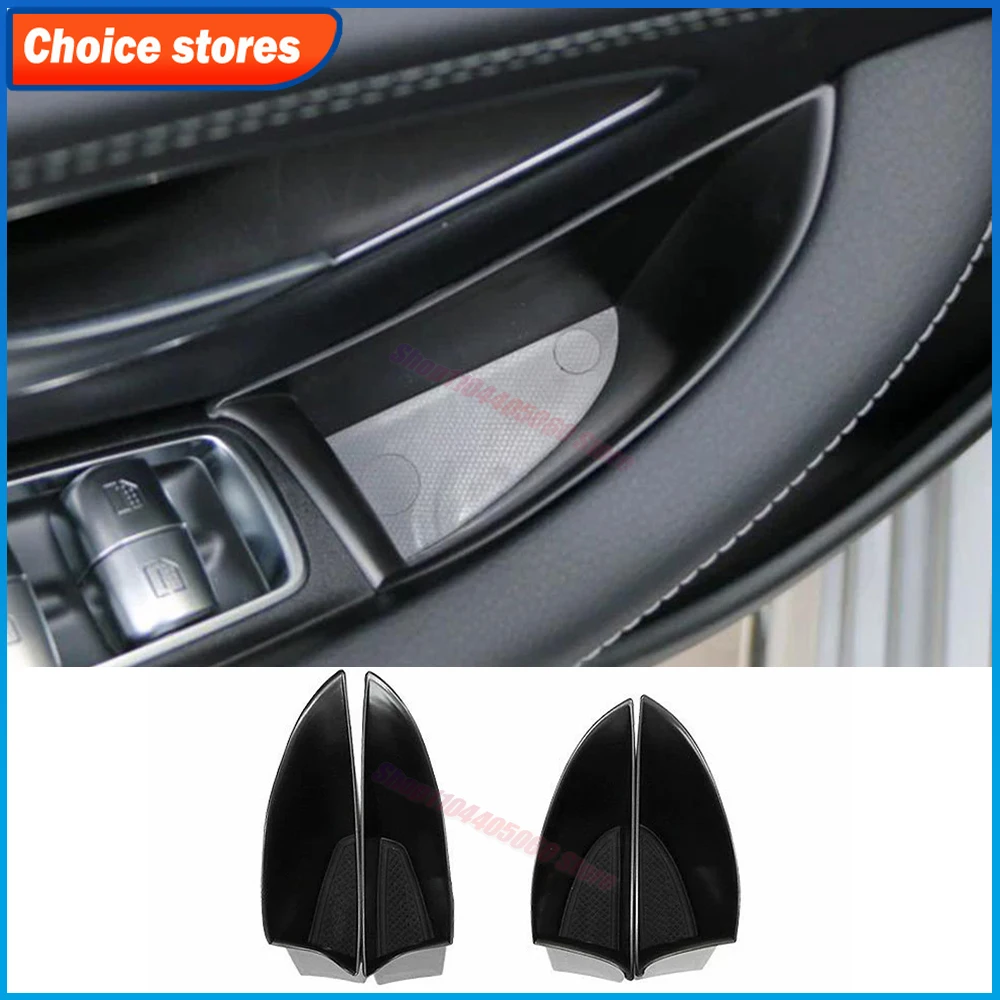 Car Door Storage Box Barrel for Mercedes Benz E Class W213 2016-2020 Front Door Organizer Auto Interior Accessories