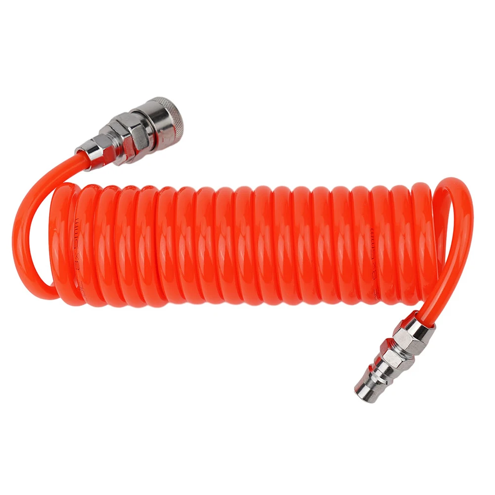 Air Compressor Hose PU Pneumatic Specification Telescopic Spring Tube Air Compressor Hose Features Meters Long