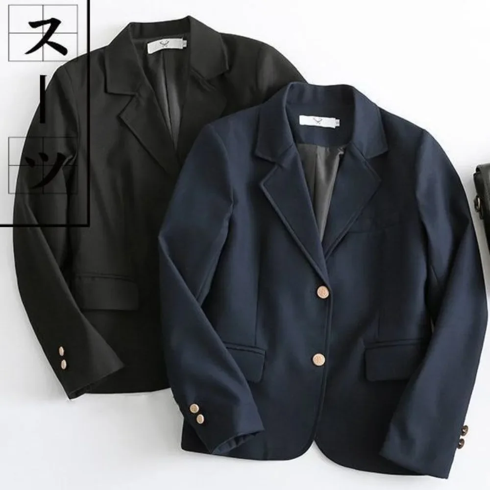 

Uniform Small Suit Genuine School Style Men and Women Two-pin Button Suit Sailor Jacket Autumn and Winter