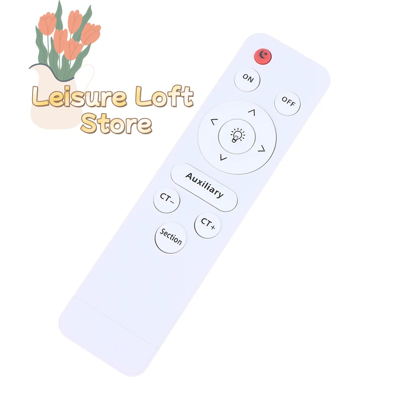 Infrared Remote Control LED Ceiling Fan Light with Stepless Dimmer – Adjustable Brightness & Speed for Living Room & Bedroom