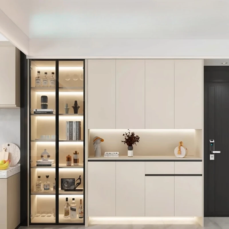 الأثاث عرض النبيذ عرض مقصف بار الأثاث المنزل الخمور موزع الشمبانيا برج نظارات خزانة حديدية بلاستيكية