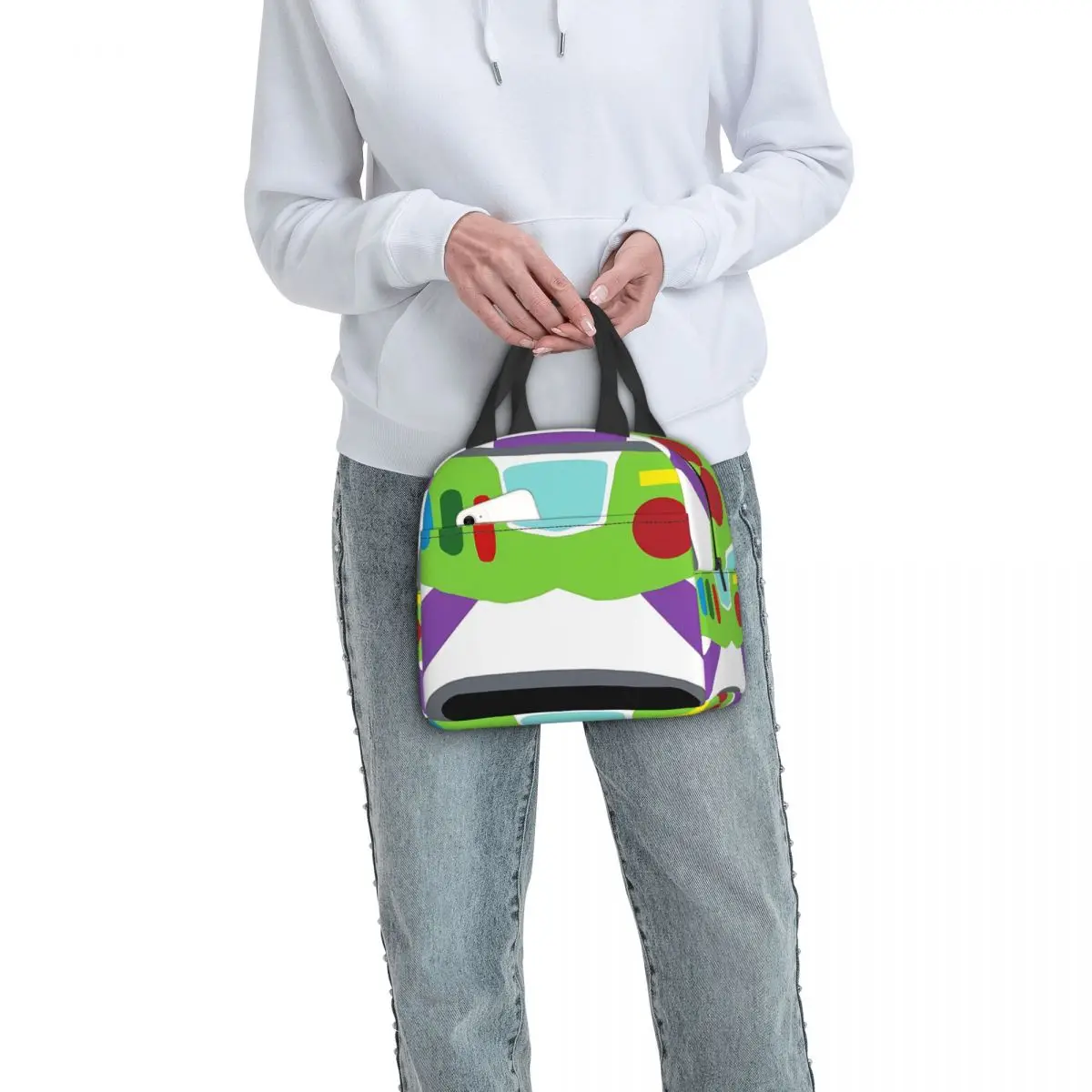 توي ستوري الطنانة زي حقيبة الغداء للرجال صندوق الغداء الترفيه نزهة حقيبة للحفاظ على البرودة المحمولة مقاوم للماء أكياس الغداء الحرارية #6