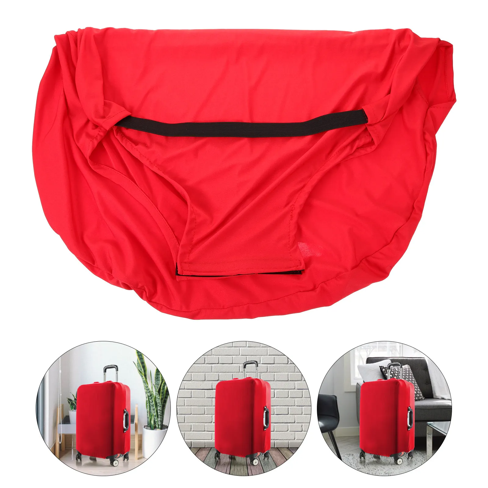

Suitcase Dust Cover for 26 30 Inches Luggage Cases Elastic Protective Travel Covers High Elasticity Stretch Fabric Dirt Proof