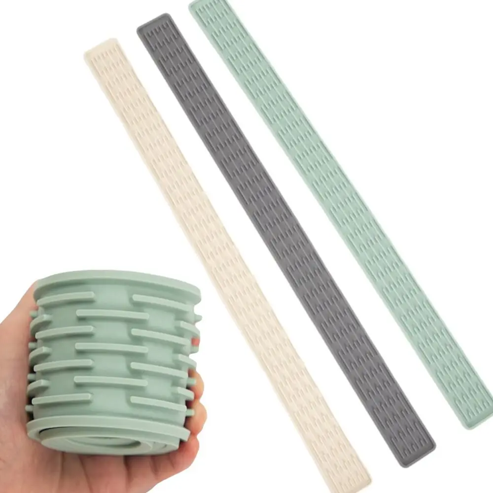 Non-slip Silicone Drainage Mat Foldable Large Size Longer Faucet Mat Multifunctional Utensils Drying Sink Placemat Tableware