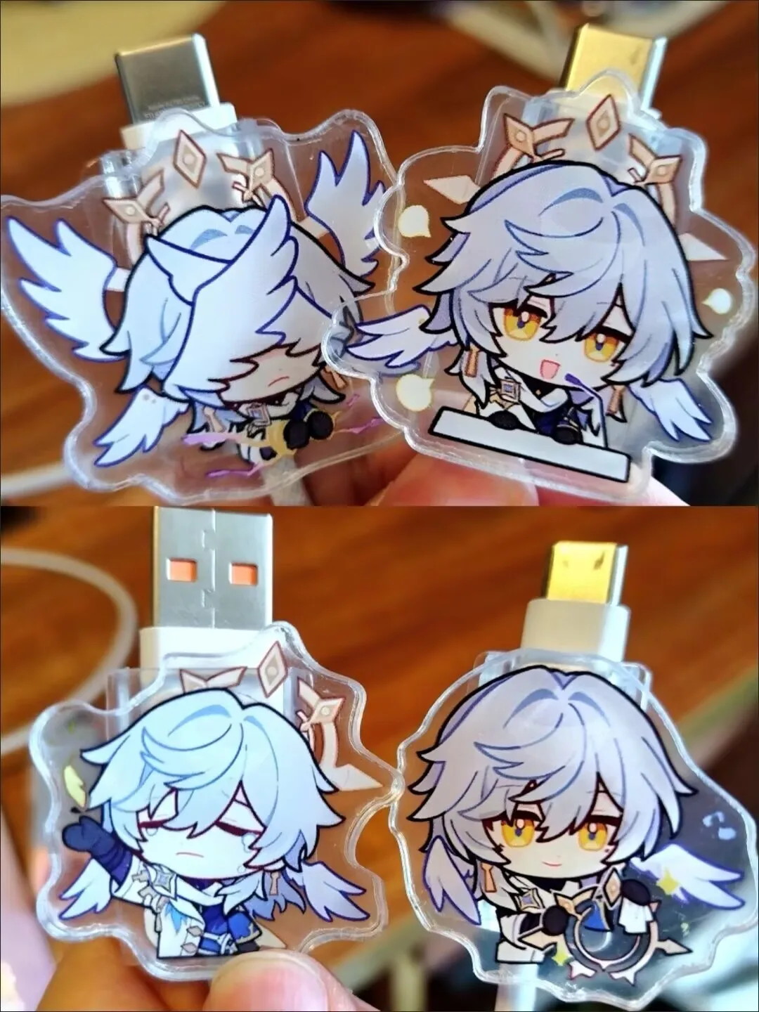 "Broken Star Rail"، غلاف حماية كابل بيانات الأحد، مدير الكابلات، جهاز عض الأسلاك اللطيف، مناسب لنظام Android Type-C