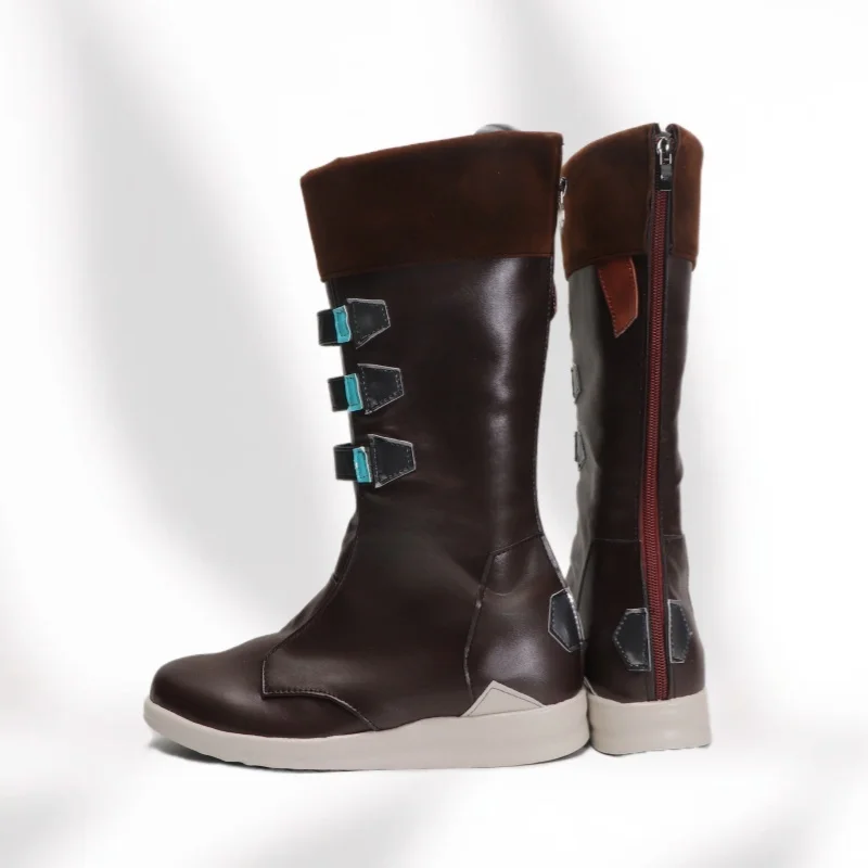 Jogo valorant skye cosplay sapatos botas homens mulheres roleplay botas de luta sapatos de festa de halloween