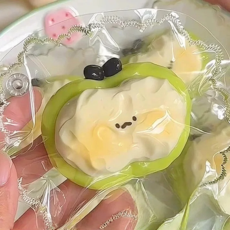 Apple Squishy Simulated Banana Apple Fruit Squishy Toys Desk Accessories Anti Anxiety Ornament Funny Slow Rising Gifts