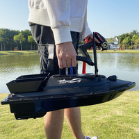 Flytec 2011-5 500M Remote Control Carp Fishing RC Bait Boats 1.5 kg Loading Smart Fishing Hook Attach Tool Radio Control Toys