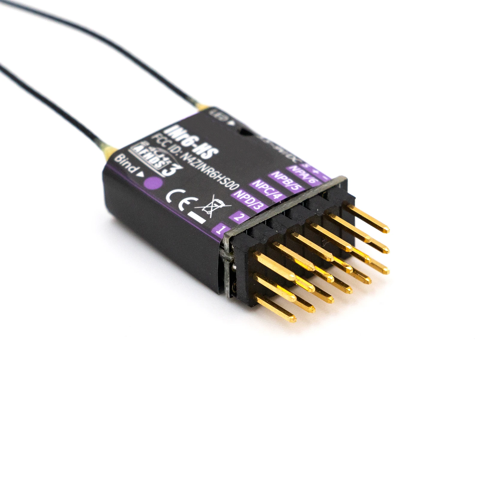 

Пульт дистанционного управления Flysky Noble NB4 Gyro Receiver 4-канальный INr4 GYB, для Flysky NB4, Noble Lite, Noble Pro Радиопередатчик AFHDS