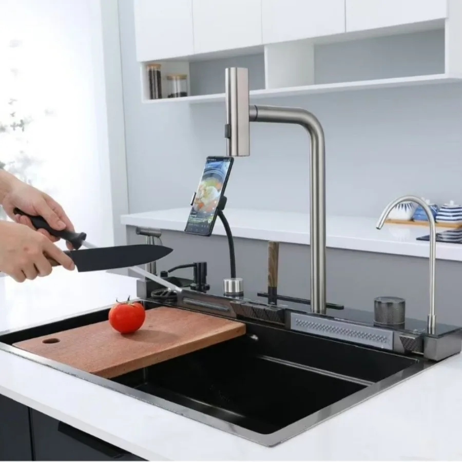 Multi-functional Kitchen Sinks Splash Design Durable Kitchen Sinks Construction Home Improvement Fregaderos De Cocina ZY40SC