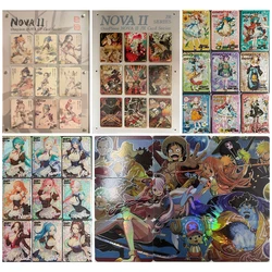 Anime One Piece Nami Robin Boa Hancock Yamato Uta Luffy Zoro Sanji Collection Cards Christmas Birthday Gifts Zabawki dla dzieci