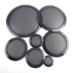 2 3 4 5 6 8 10 Inch Speaker Net Cover High-grade Car Home Mesh Enclosure Speakers Plastic Frame Metal Iron Wire Grilles