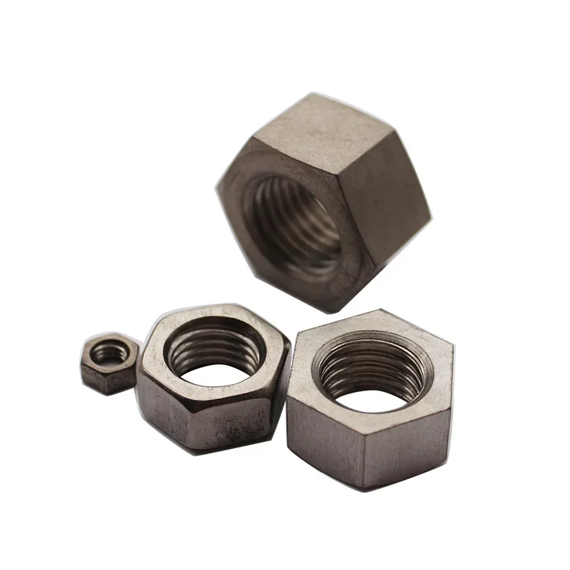 Hex Titanium Nut Hexagon M1 M1.4 M1.6 M2 M2.5 M3 M4 M5 M6 M8 M10 M12 M14 M16 M18 M20 M22 M24 M27 M30