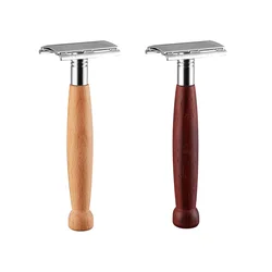 high quality replaceable safety razors razors wood razorWith 10 blades
