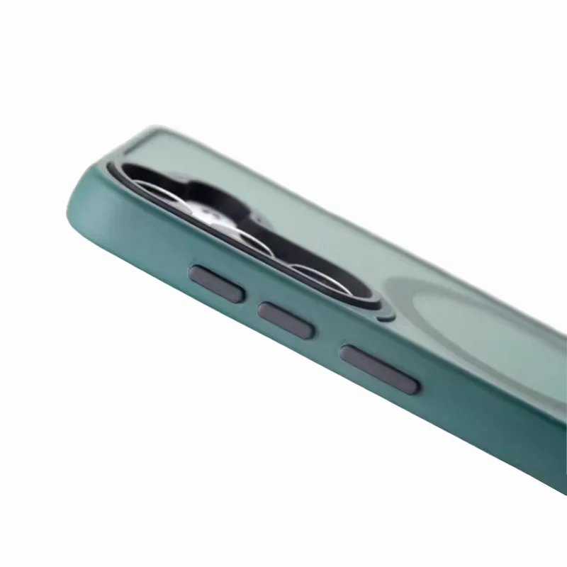 مغناطيسي غير لامع شفاف لحالة for Magsafe كفرات جواللسامسونج غالاكسي S24 23 22 الترا شحن لاسلكي إطار لينة درع غطاء مقاوم للصدمات