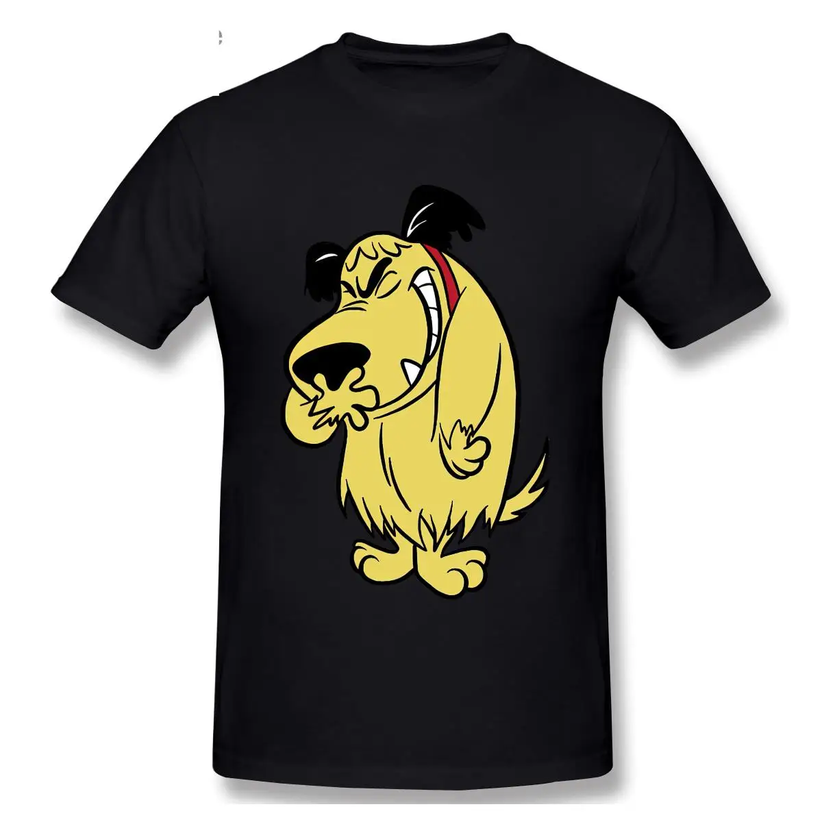 Muttley T Shirt Muttley Mutley Cartoon Laughing Laugh Dog Humor Hihi Heehee Haha Fashion T-shirt Men Cotton Brand Tee Shirts