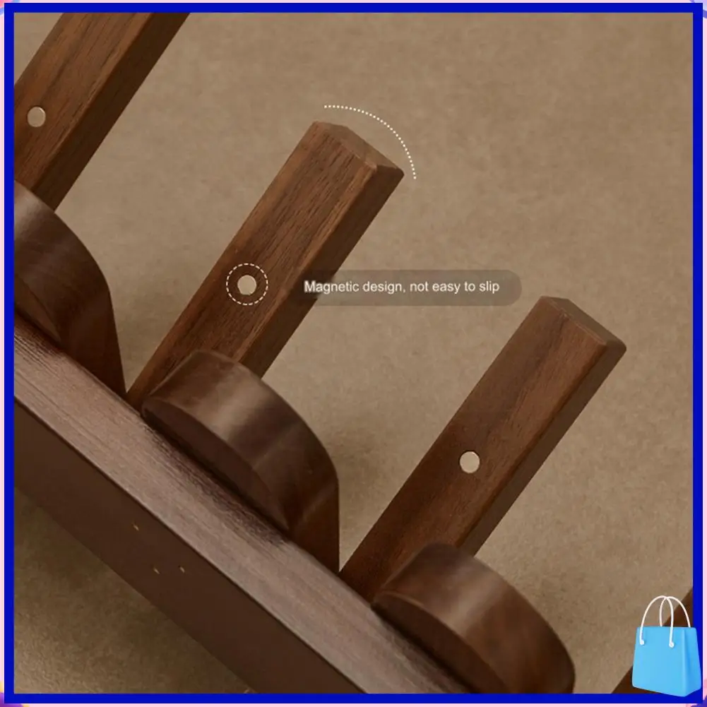 

Customer Favorite Wood Wall Mounted Coat Rack With Decorative Hook Clothes Hat Key Hanger Closet For Living Room Furnitur