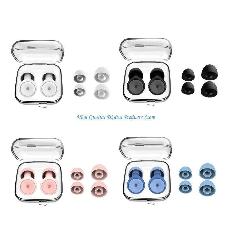 

U2JE профессиональные беруши с шумоподавлением для плавания во время сна, водонепроницаемые силиконовые удобные наушники, в для