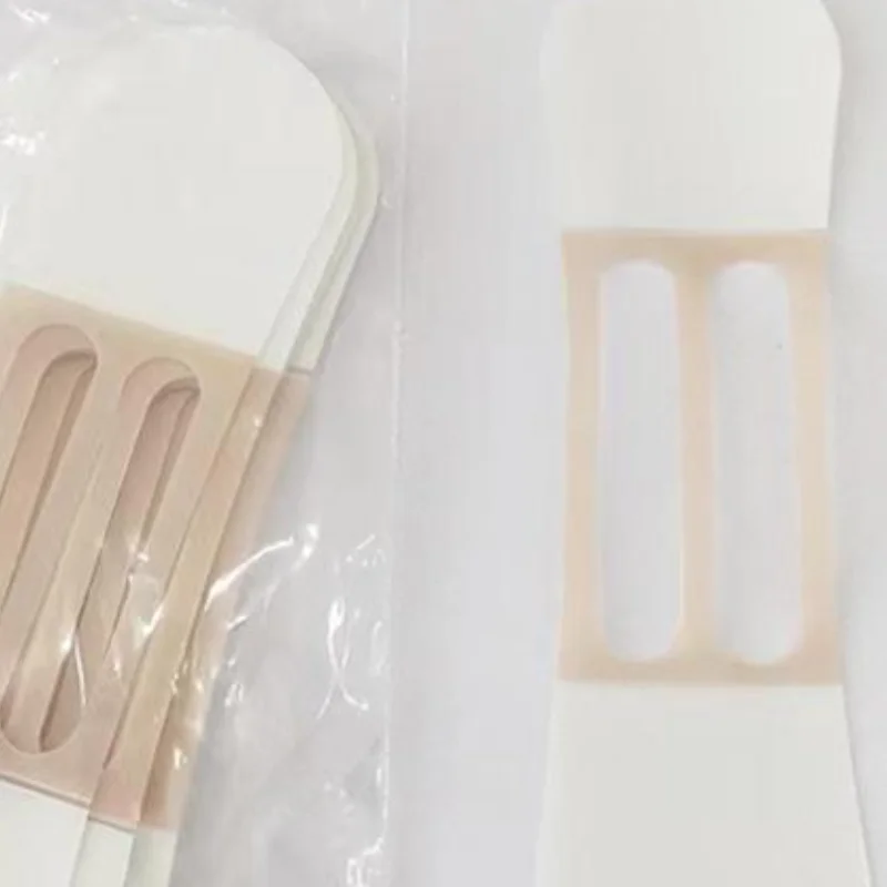 10Pcs 방수 탄성 보이지 않는 목 리프팅 패치 페이딩 목 주름 접착 스티커 페이스 리프트 테이프 탄성 밴드