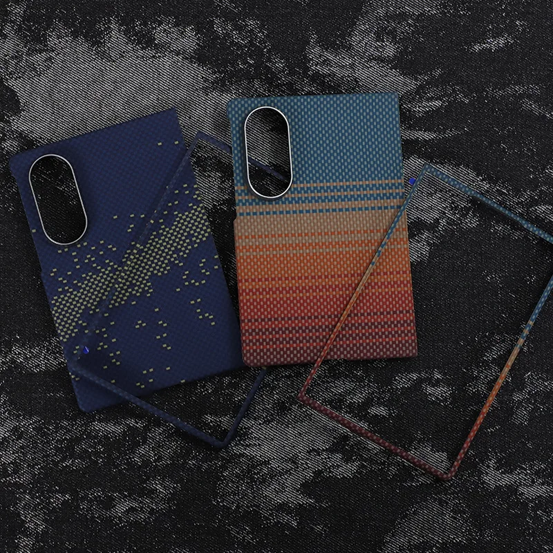 Conelz Kevlar Case For Samsung Z Fold 8 Woven Aramid Fiber Magnetic Shockproof Hard Armor Shell