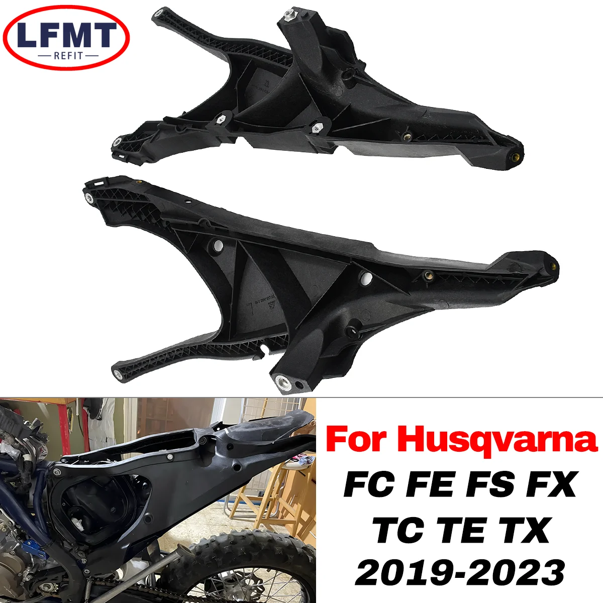 

Motocross Subframe Rear Seat Support Frame Tailstock Bracket For Husqvarna FC FE 250/350/450 FS FX TC TE TX 125 250 300 450 501