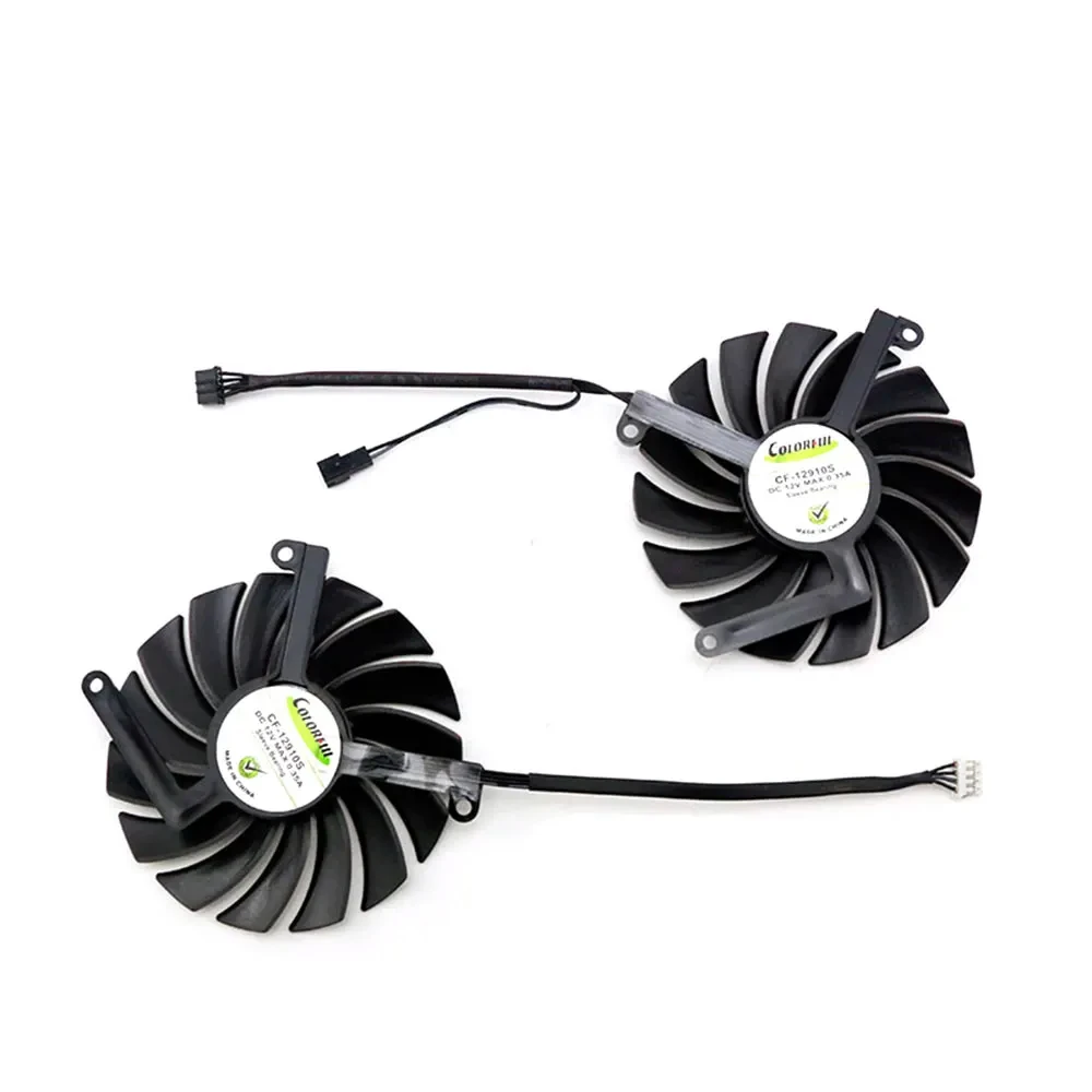 Enfriador de GPU para Inno3D, CF-12910S RTX3070 de 4 pines, 85MM, RTX 3050, 3060Ti, 3070, TWIN X2 OC, ventilador para tarjeta gráfica