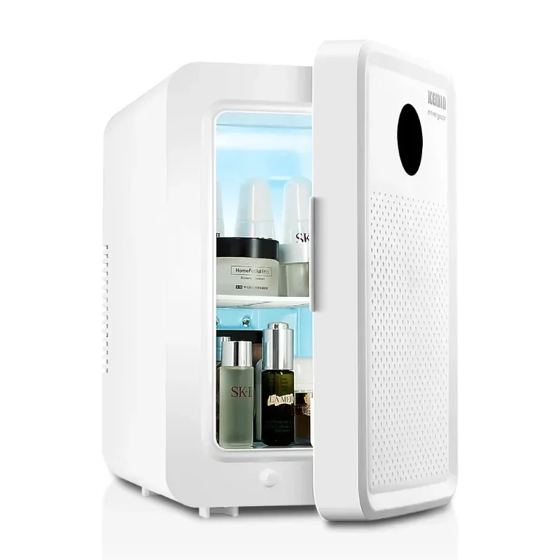 Smart Small Fridge Home Hotel Use Athletes' Beauty Skincare USB/Battery Power French Operating Freshness Preserved Doctors