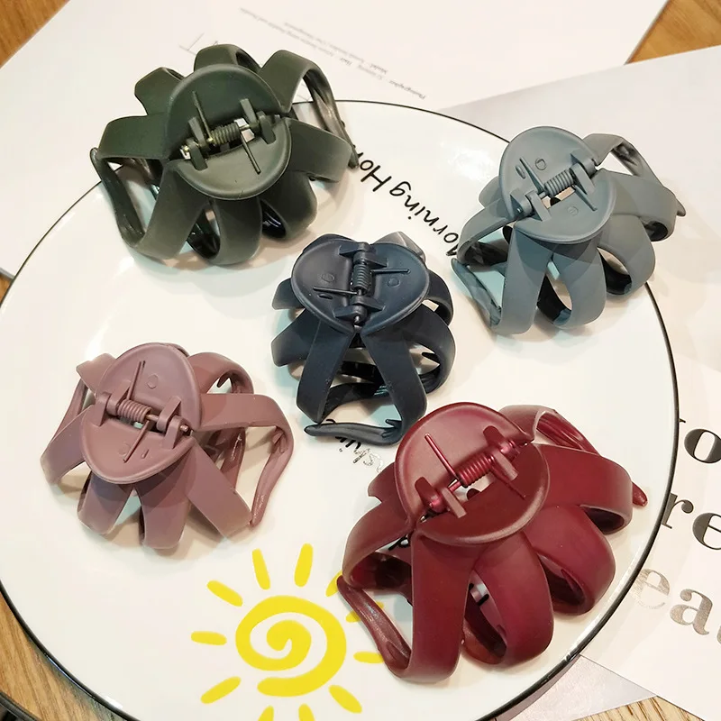 

5Pcs Vintage Hair Clips for Women Claw Clip Simplicity Elegant Irregular Shape Hairclip Girls Hair Accessories