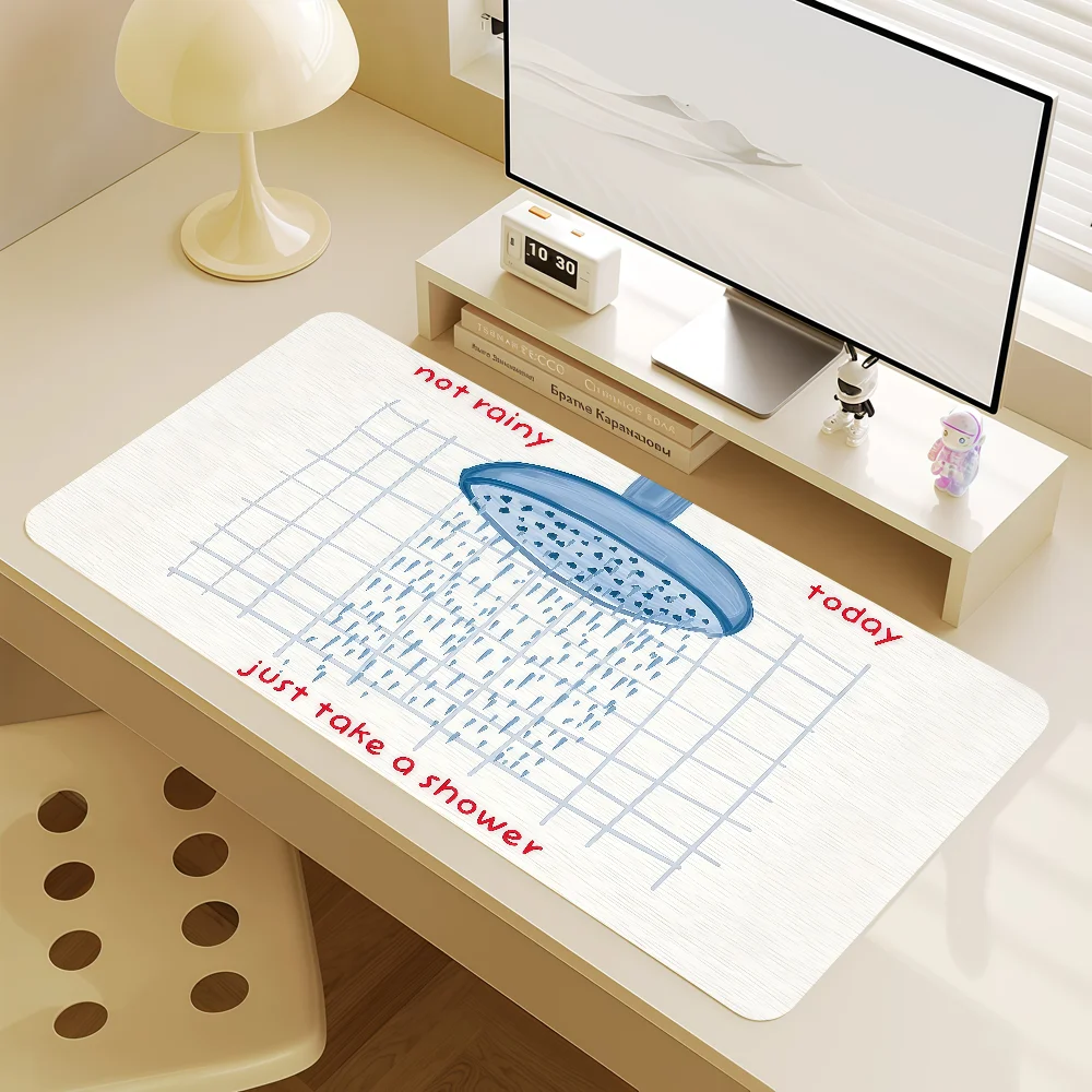 Mouse Pad MousePad Non-slip Lockedge Office Student Gaming Your Thickened Large Writing Body Pad R-Recharge Cushion