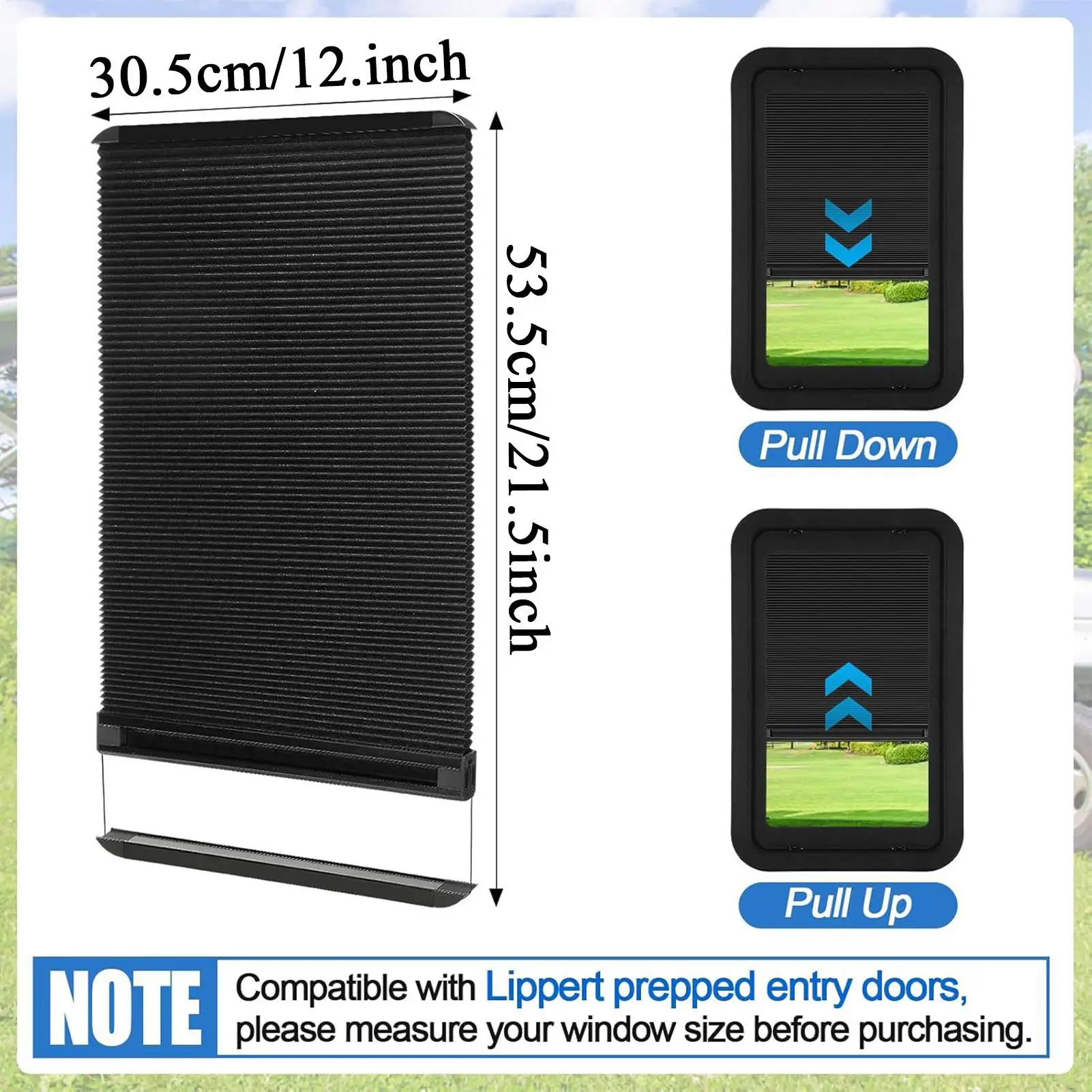 

Замена жалюзи для дверей автофургона, складные тонкие оконные жалюзи для автофургона, тонкие магнитные жалюзи с защитой от ультрафиолета, снижение тепла